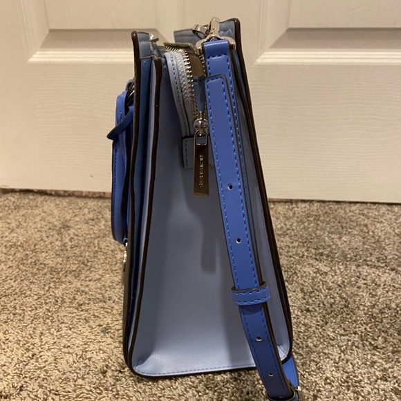 Large Blue Color Block Michael Kors Purse and Wristlet Wallet - Picture 2 of 11